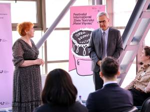 Teatrul sucevean ”Matei Vișniec”, vizitat de Ambasadorul Franței în România