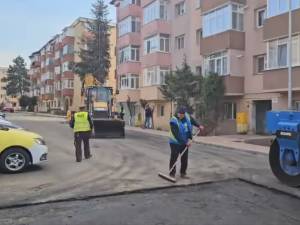 Lucrări de reabilitare pe strada Păcii