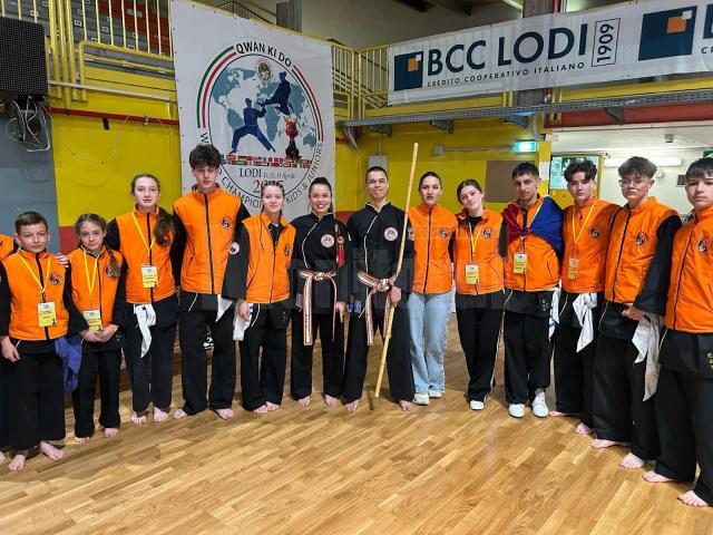 8 medalii la Campionatul Mondial de Qwan Ki Do din Italia