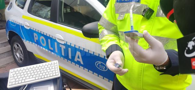 Un tânăr de 21 de ani, prins la volan deși a consumat canabis