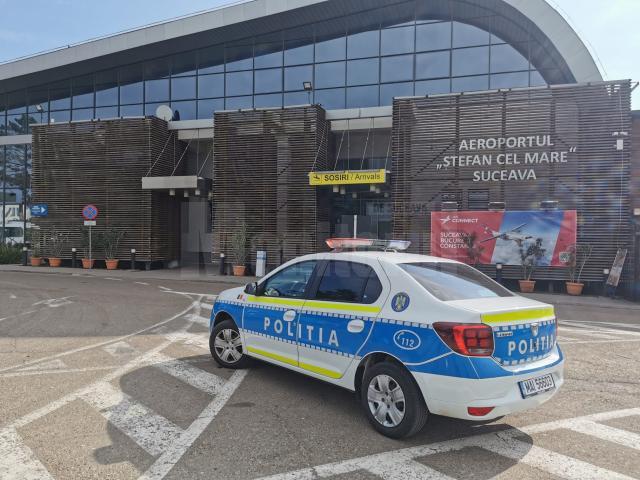 Polițiștii de la Postul Transporturi Aeriene Suceava au depistat un șofer băut care venise cu mașina la aeroport