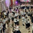 David Saranga a îmbrăcat și costumul tradițional din Bucovina, participând la Balul Gospodarilor din Botoșana