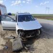 Două femei rănite după ce un șofer nu s-a asigurat la intrarea pe E 85