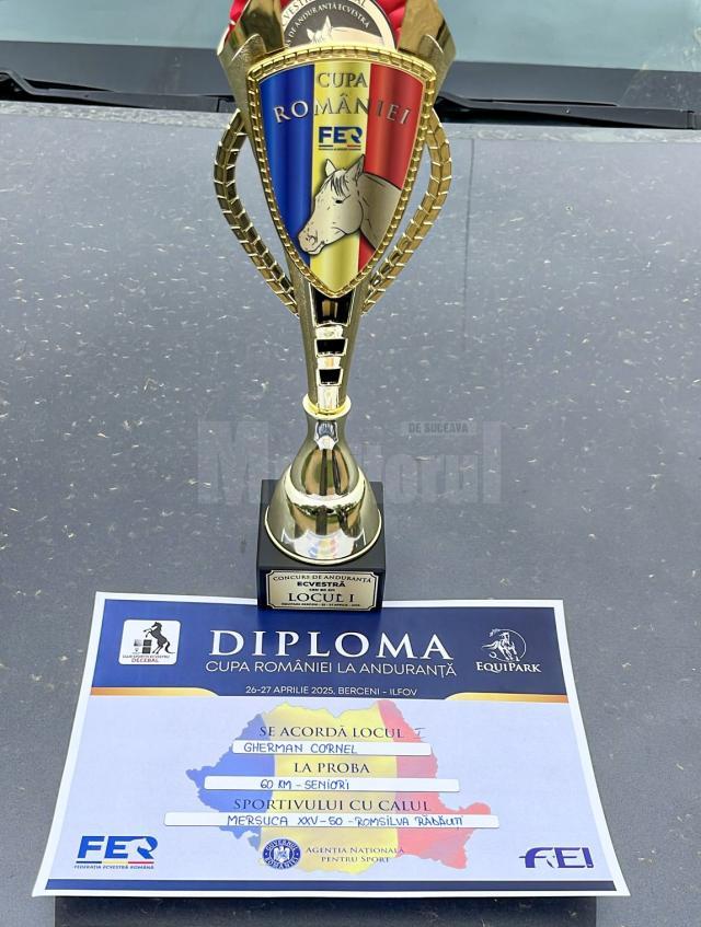 Cupa României la Anduranță, câștigată de Herghelia Rădăuți