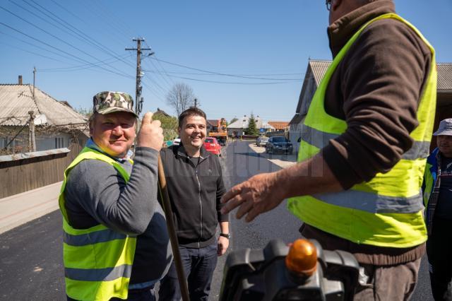 Șoldan anunță începerea lucrărilor de asfaltare pe drumul Baia – Bogata, care nu a mai fost modernizat din 2008