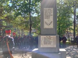 Ziua Veteranilor de Război, celebrată la monumentul care le este dedicat, din Parcul Central al Sucevei