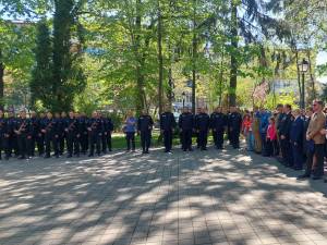 Ziua Veteranilor de Război, celebrată la monumentul care le este dedicat, din Parcul Central al Sucevei
