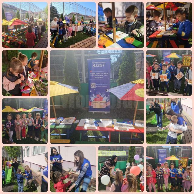 Grădinița „1-2-3” a fost dotată cu mese și bănci pentru activitățile în aer liber, cu sprijinul Fundației Umanitare ASSIST