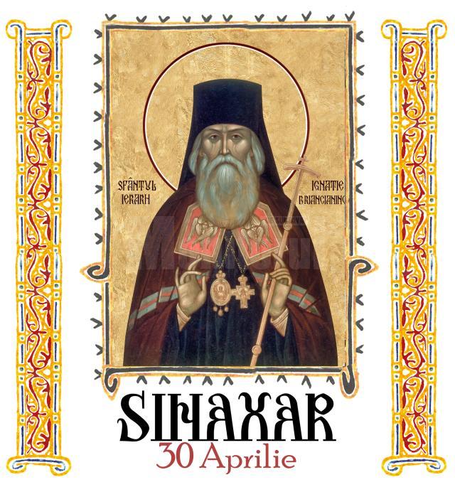 Sinaxar 30 aprilie 2025