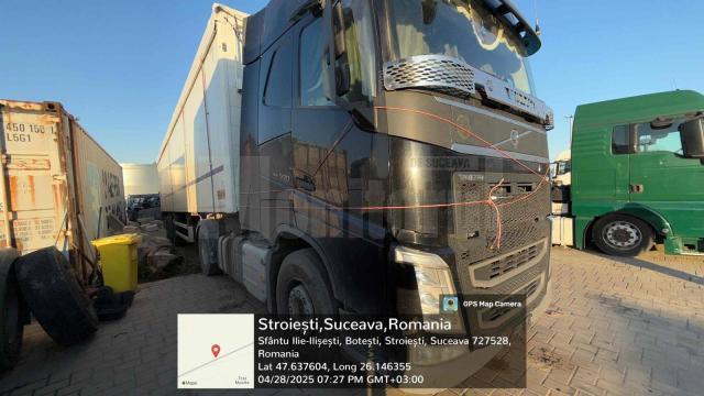 Tir confiscat pentru transport de deșeuri fără acte de proveniență și de destinație