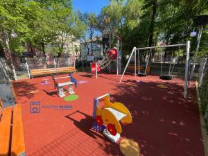 Trei locuri de joacă modernizate, în municipiul Suceava