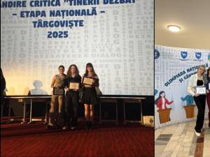 Elevele premiate de la Tinerii dezbat