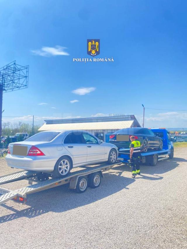 Mașini confiscate de la hoți