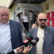 Cristian Popescu Piedone a votat la Fălticeni, împreună cu senatorul PSD Ioan Stan și primarul Cătălin Coman