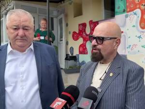 Cristian Popescu Piedone a votat la Fălticeni, împreună cu senatorul PSD Ioan Stan și primarul Cătălin Coman