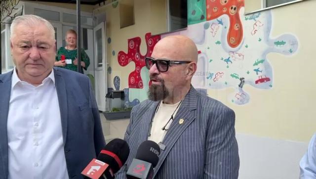 Cristian Popescu Piedone a votat la Fălticeni, împreună cu senatorul PSD Ioan Stan și primarul Cătălin Coman