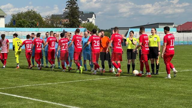 Cetatea  a câștigat fără probleme confruntarea cu Juniorul Salcea