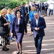 Președintele Organizației Județene Suceava a PNL, Angelica Fădor, și deputatul PNL de Suceava, Ioan Balan