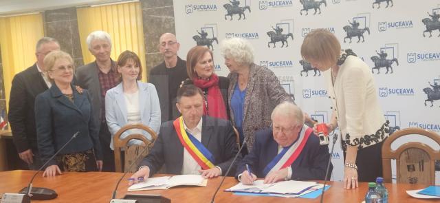 Noua „Carte de Înfrățire” între orașele Suceava și Laval, semnată la 15 ani de parteneriat 6