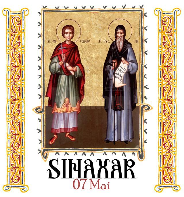 Sinaxar 7 mai 2025