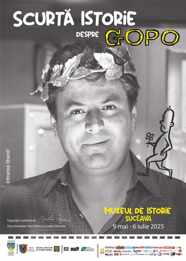 Expoziția „Scurtă istorie despre GOPO”, la Muzeul de Istorie Suceava