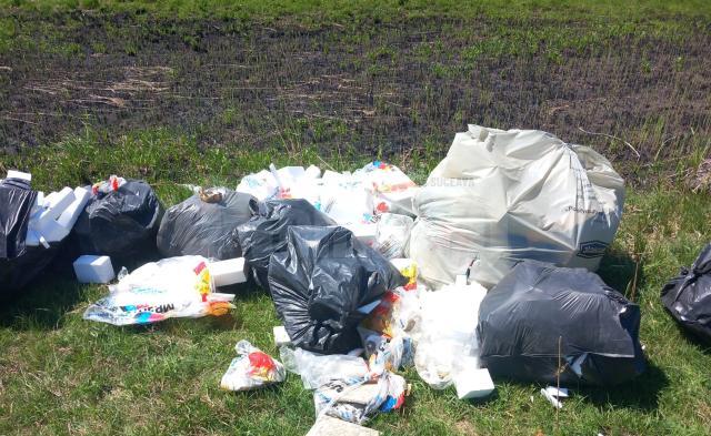 Amendat cu 30.000 de lei de Poliția Locală Șcheia, pentru aruncarea de deșeuri din construcții