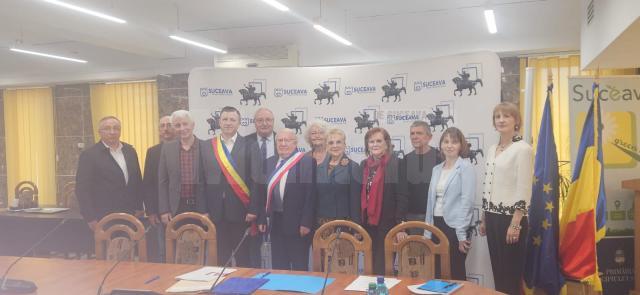 Noua „Carte de Înfrățire” între orașele Suceava și Laval, semnată la 15 ani de parteneriat