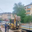 O avarie a lăsat fără apă zeci de locuințe, instituții și firme din centrul Sucevei și din cartierul Zamca