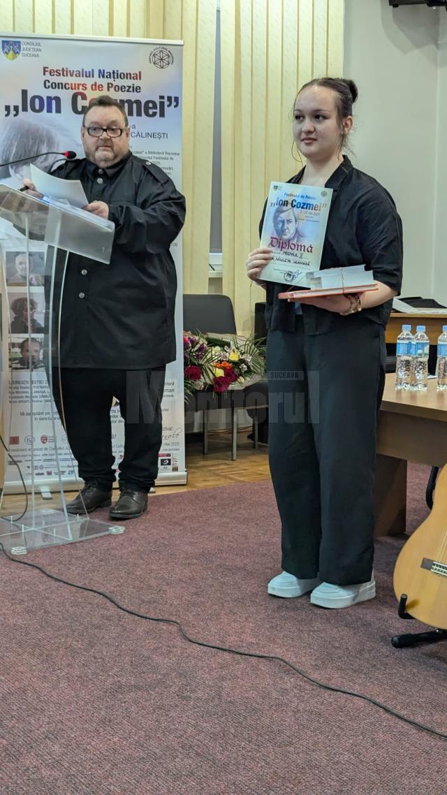 Gala Laureaților - Festivalul Concurs Național de Poezie „Ion Cozmei”, ediția a VII-a, la Biblioteca Bucovinei
