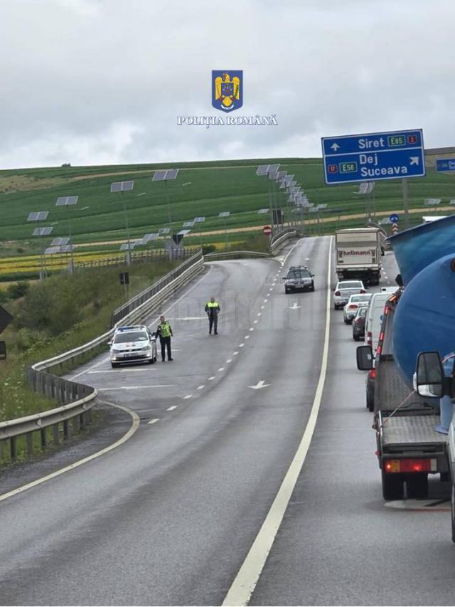 Polițiștii rutieri au declanșat de patru zile o amplă acțiune de control printre transportatori