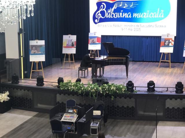 Concursul Internațional de Interpretare pianistică „Bucovina Muzicală”, ediția a IV-a, la Rădăuți și Horodnic de Sus