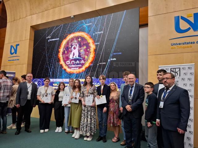 Lotul sucevean a strălucit în cadrul celei de XXII-a ediții a Olimpiadei Naționale de Astronomie și Astrofizică, de la Timișoara