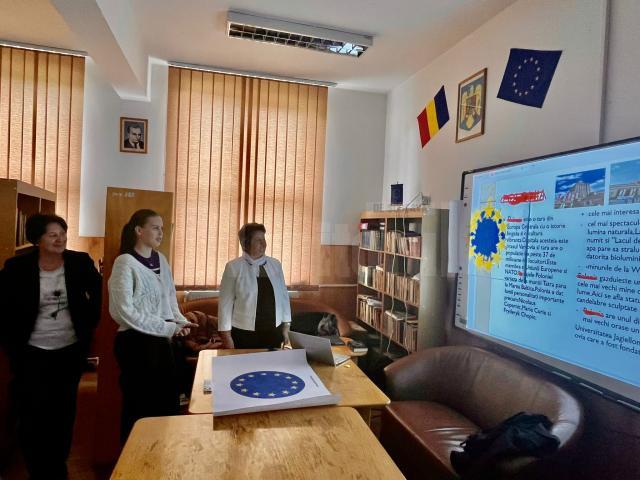 Liceul Tehnologic „Iorgu Vârnav Liteanu” din Liteni a celebrat Ziua Europei și 20 de ani de eTwinning
