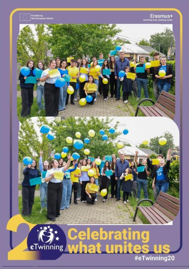 Liceul Tehnologic „Iorgu Vârnav Liteanu” din Liteni a celebrat Ziua Europei și 20 de ani de eTwinning