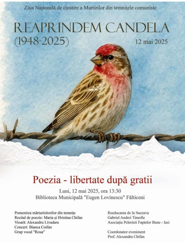 „Reaprindem candela”: cinstirea martirilor care au pătimit în temnițele comuniste