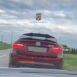 Autoturismul BMW X6 condus de vitezoman