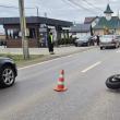 Accidentul a avut loc vineri după-amiază, la intrarea în municipiul Suceava, dinspre Plopeni
