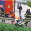 Accidentul a avut loc vineri după-amiază, la intrarea în municipiul Suceava, dinspre Plopeni
