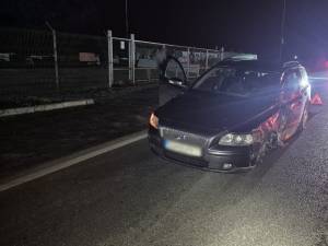 Mașinile implicate în accident