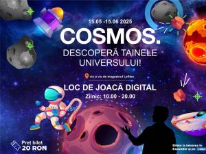 Locul de joacă digital Cosmos îi introduce pe cei mici şi cei mari deopotrivă în lumea fascinantă a Universului
