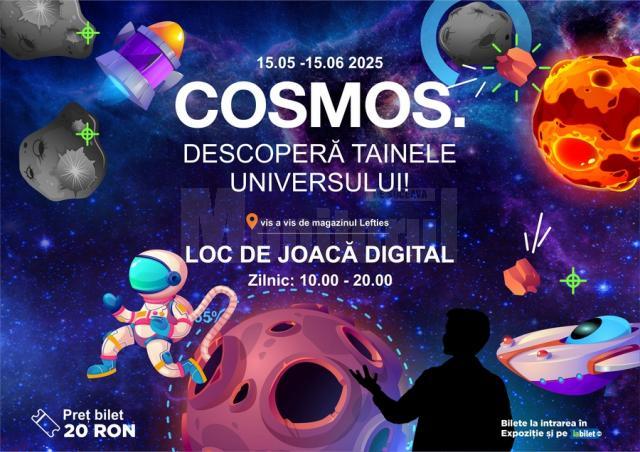 Locul de joacă digital Cosmos îi introduce pe cei mici şi cei mari deopotrivă în lumea fascinantă a Universului