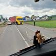 Ambulanță avariată și scoasă din uz din cauza unei șoferițe care nu ar fi acordat prioritate