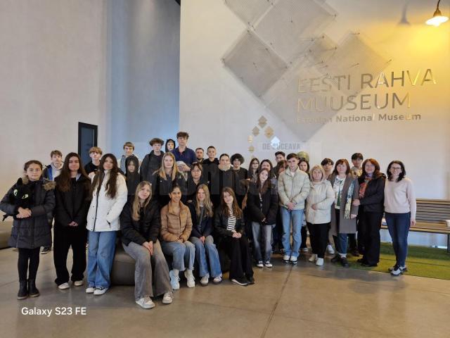 Mobilitate Erasmus în Estonia pentru 12 elevi și 4 cadre didactice de la Colegiul “Hurmuzachi” Rădăuți
