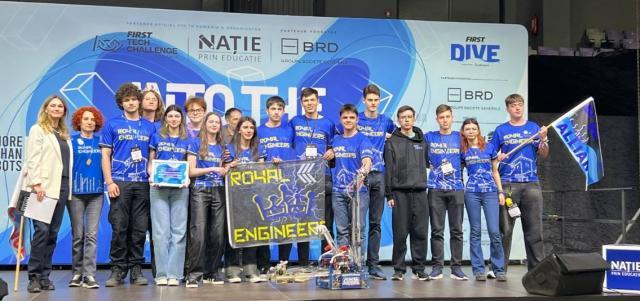 Echipa de robotică Royal Engineers