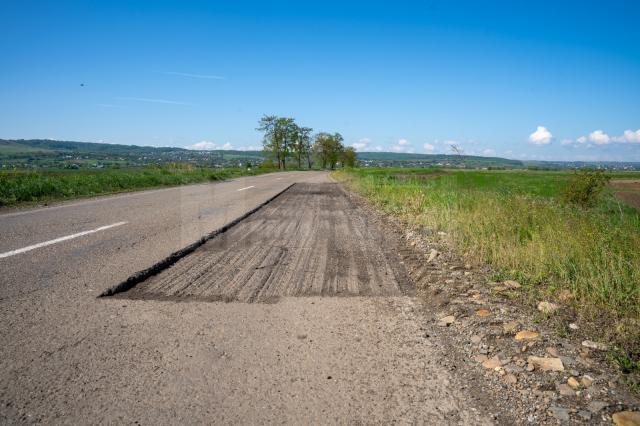 Gheorghe Șoldan anunță începerea modernizării drumului dintre Verești și Udești, pe care nu s-a mai turnat asfalt de 10 ani