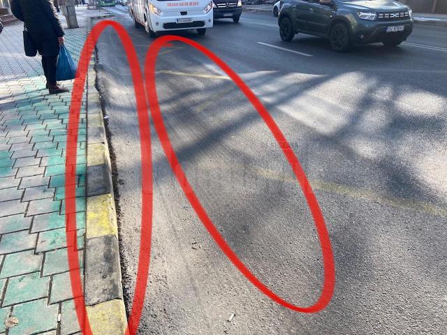 Probleme semnalate la axul principal în privința asfaltărilor efectuate în 2022 - 2023