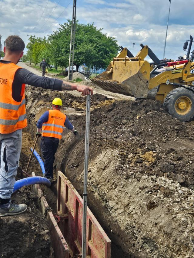 Se lucrează intens la cel mai ambițios proiect demarat în comuna Ipotești în ultimii ani