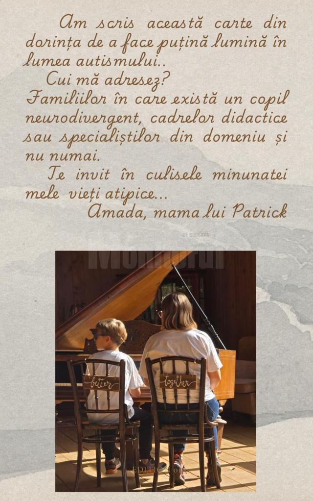 „De mână cu autismul”, o carte-document semnată de Amada Lupașcu va fi lansată la Cafeneaua Palo Santo
