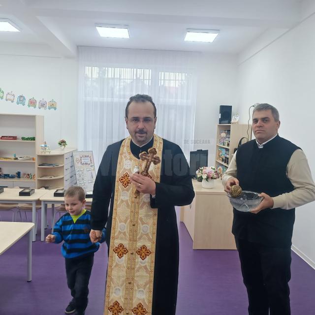 Sfințirea noii grădinițe