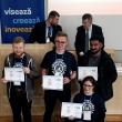 Echipajul studentesc din Ilmenau, Germania primid diplomele de clasare pe primul loc in competiția Hard&Soft 2025